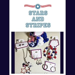 4th of July Holiday Jewelry, Necklaces & Earrings